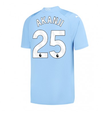 Manchester City Manuel Akanji #25 Hemmatröja 2023-24 Kortärmad